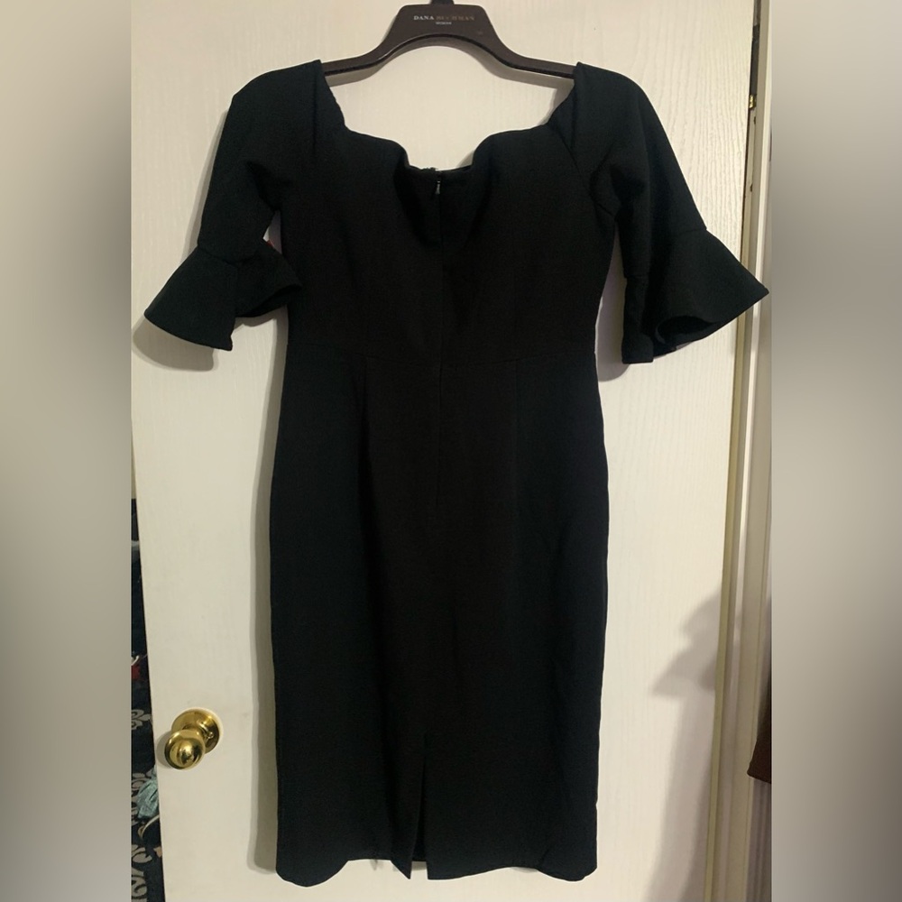 Black Halo black Madigan off the shoulder dress - Picture 3 of 5